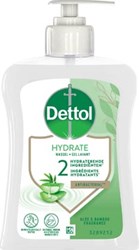 Dettol handzeep Hydrate, aloë vera en bamboe, flacon van 250 ml