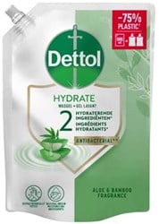 Handzeep Dettol Hydrating Aloe Vera antibacterieël 500ml refill