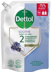 Dettol handzeep Soothe  lavendel en vioolbloesem  navulling van 500 ml