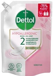 Handzeep Dettol Sensitive antibacterieël 500ml refill