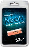 Integral Neon USB stick 32GB USB 2.0 Oranje