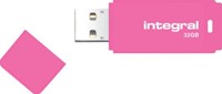 Integral Neon USB stick 32GB USB 2.0 roze-2
