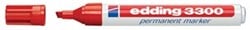 Edding stift 3300 permanent marker rood