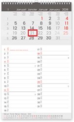 Maandplanner Memo-Manager viertalig 2025