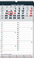 Maandplanner Memo-Manager viertalig 2025-2