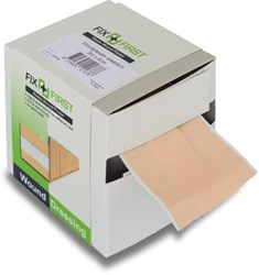 Pleisters op rol vleeskleur Fixfirst elastische wondpleister 6 cm x 5 m