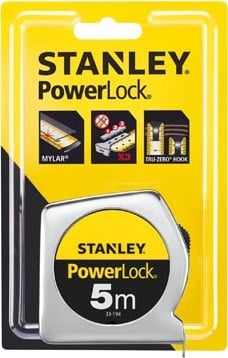 Stanley rolmaat 5 meter Powerlock 5 m x 19 mm-2