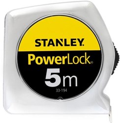 Stanley rolmaat 5 meter Powerlock 5 m x 19 mm