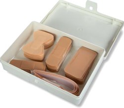 Pleisters elastisch assorti 100stuks