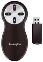 Kensington draadloze presenter met laserpointer zonder geheugenkaart