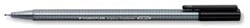 Staedtler fineliner Triplus zwart