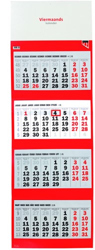 4-Maandskalender 2026 Quantore