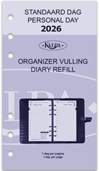 Agendavulling 2025 Kalpa Personal 1dag/1pagina