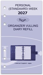 Agendavulling 2026 Kalpa Personal 7dagen/2pagina's