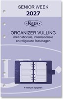 Agendavulling 2026 Kalpa Senior 7dagen/2pagina's