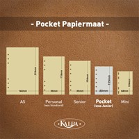 Agendavulling 2025 Kalpa Pocket jaardoos 7dagen/2pagina's-1