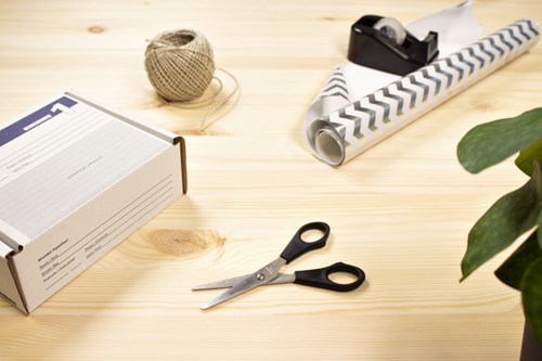 Schaar Westcott Buro 130mm RVS met kunststof grip-2