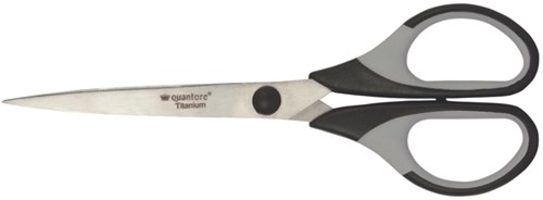 Schaar Quantore 170mm titanium soft grip handvat