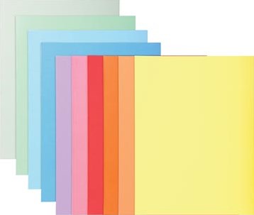 Vouwmappen Exacompta Jura geassorteerde kleuren