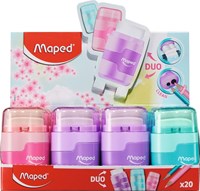 PUNTENSLIJPER MET GUM MAPED CONNECT PASTEL ASSORTI 1 Stuk-2