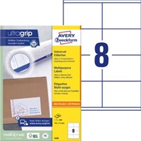 Avery etiketten Zweckform 3426 105x70mm wit 800stuks-2