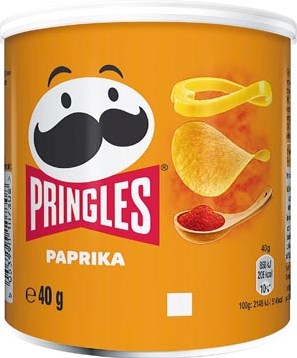 Chips pringles paprika 40gr