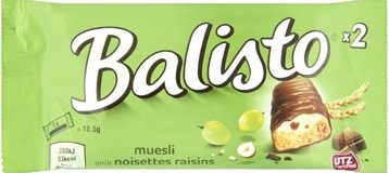 Balisto Muesli koekje Groen 37 g