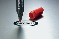 Staedtler permanente marker blauw schrijfbreedte 2 - 5 mm schuine punt-3