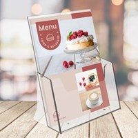 Folderhouder OPUS 2 A4 transparant-2