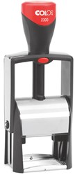 Tekststempel Colop 2300 +bon 7regels 44x29mm