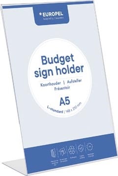 Houder A5 L standaard Budget