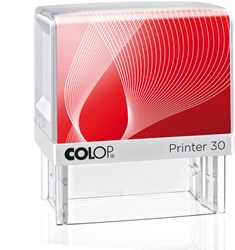 Tekststempel Colop Printer 30 +bon 5regels 47x18mm