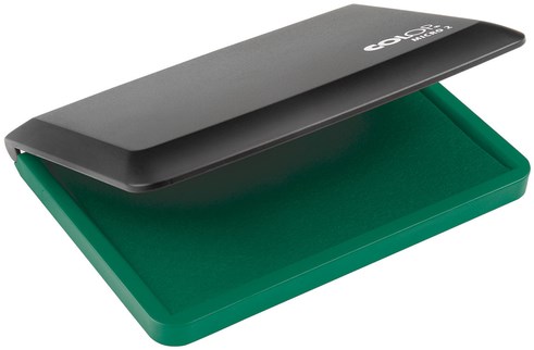 Stempelkussen Colop micro 2 11x7cm groen