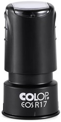 Stempel Colop EOS R 17 flashsysteem rond 17mm met stempelplaat zwart