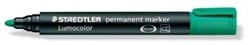Staedtler permanente marker groen schrijfbreedte 2 mm ronde punt