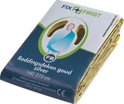 Fixfirst reddingsdeken tegen koude en hitte