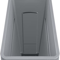 Vuilnisbak Rubbermaid Slim Jim 87 liter grijs-7