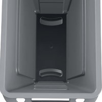 Vuilnisbak Rubbermaid Slim Jim 87 liter grijs-9
