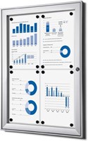 Vitrine voor binnen en buiten  4 x A4 (670 x 500 mm)