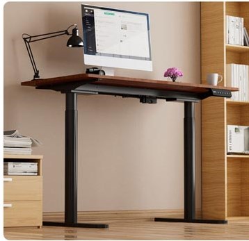 Zit sta bureau onderstel zwart-2