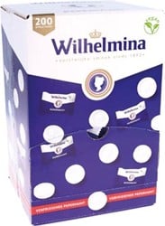 Fortuin Wilhelmina pepermunt, singe dispenser van 200 stuks