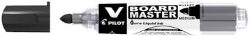 Pilot V board Master whiteboard marker zwart