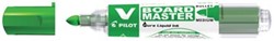 Pilot V board Master whiteboard marker groen