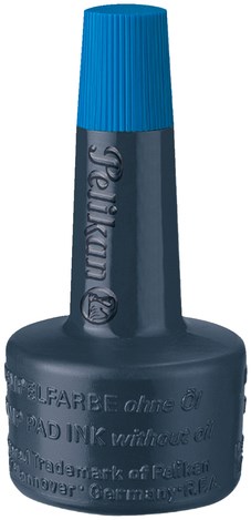 Stempelinkt blauw voor stempelkussen Pelikan-3