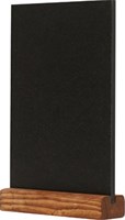 Krijtbord Europel tafelmodel A5 staand natural-3