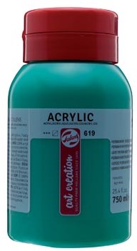 Talens Acrylverf ArtCreation Essentials permanentgroen donker