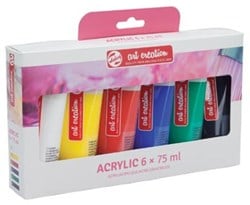Talens acrylverf ArtCreation Essentials set van 6 tubes in geassorteerde kleuren