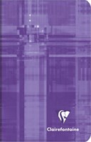 Mini Notitieboekje 7,5 x 12 cm Gelinieerd Assorti Kleuren Clairefontaine Metric 48 Bladzijden-1