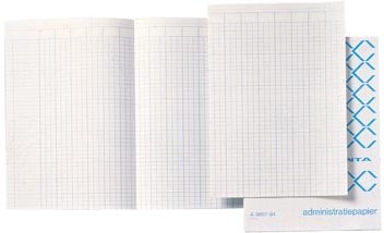 Jalema Accountantspapier 33 x 20,5 cm opengevouwen tot 33 x 41 cm