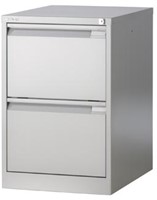 Hangmappenkast 2 laden grijs 711 x 470 x 622 mm h x b x d-2
